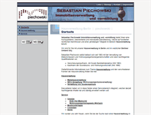 Tablet Screenshot of hausverwaltung-piechowski-berlin.de